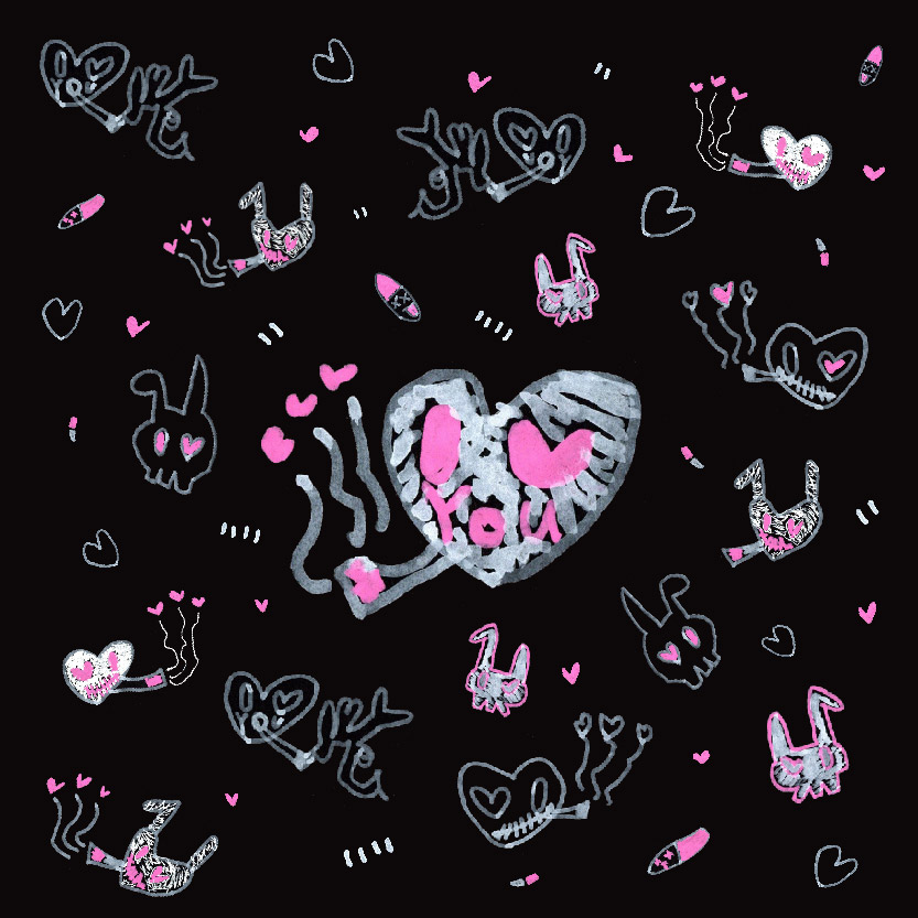 ♡アイラブユー♡ | ご当地フォント 